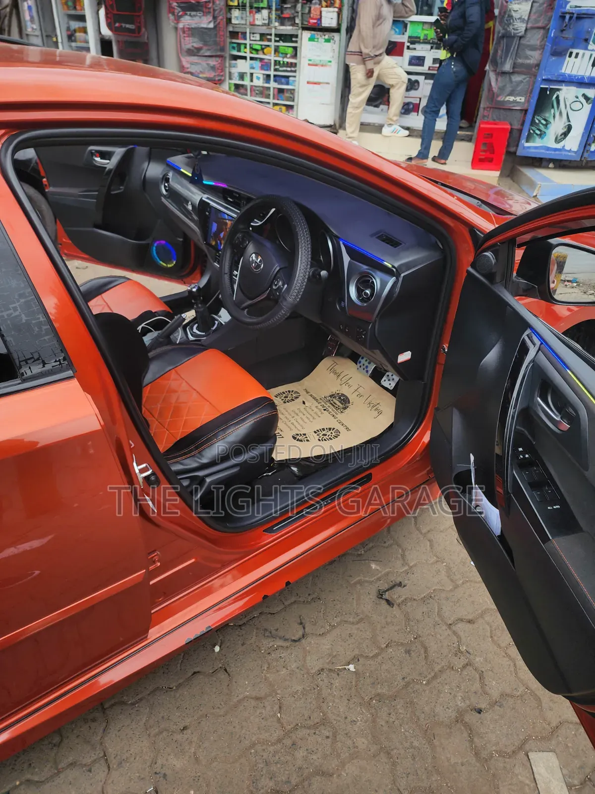 Toyota Auris Ambient Interior Lights