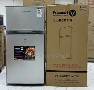 Volsmart 108 Liters Double Door Fridge
