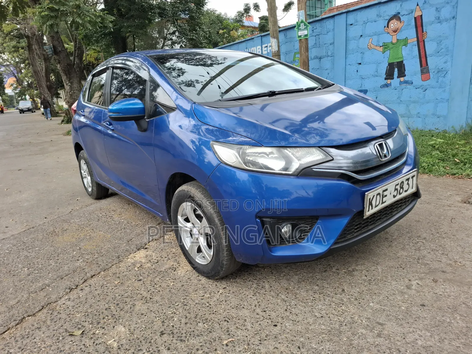 Honda Fit 2014 Blue