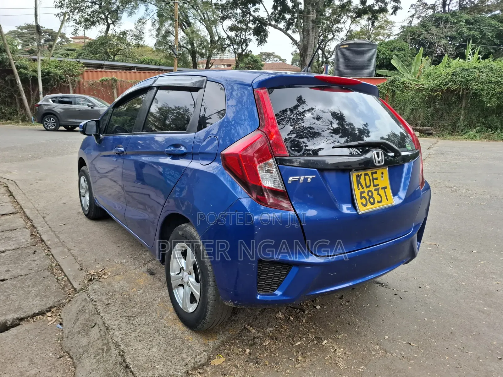 Honda Fit 2014 Blue