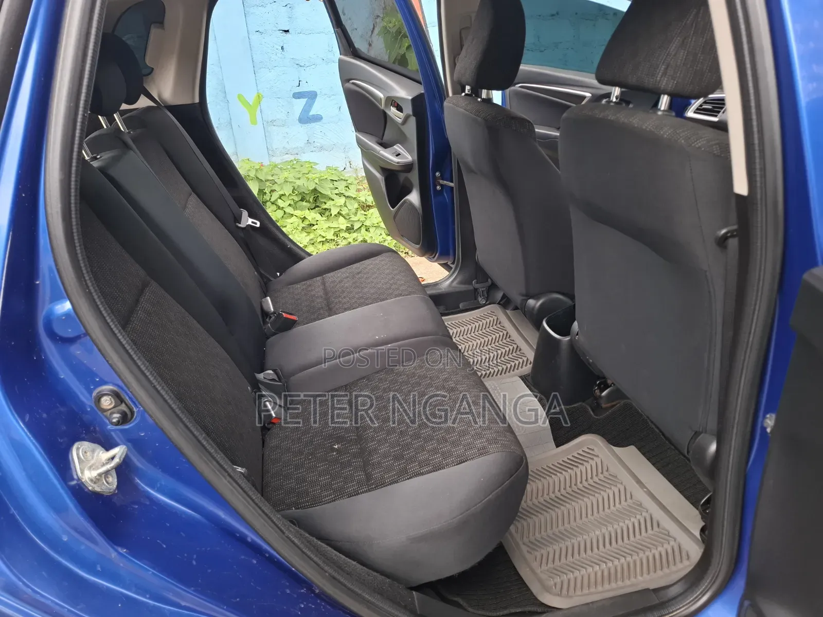 Honda Fit 2014 Blue
