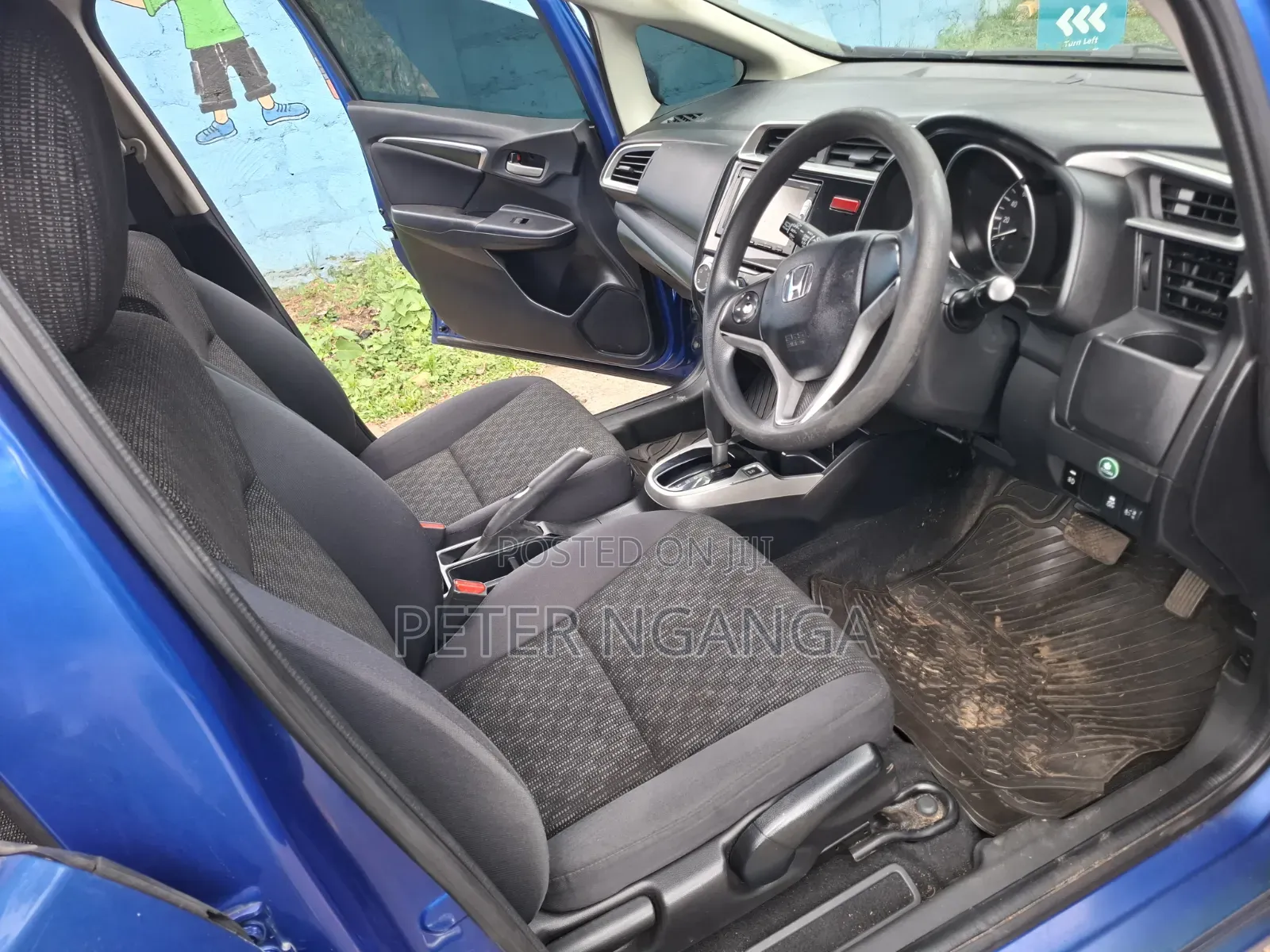Honda Fit 2014 Blue
