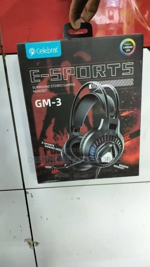 Celebrat Gm 3 Wired Gaming Headphones - thumbnail 3