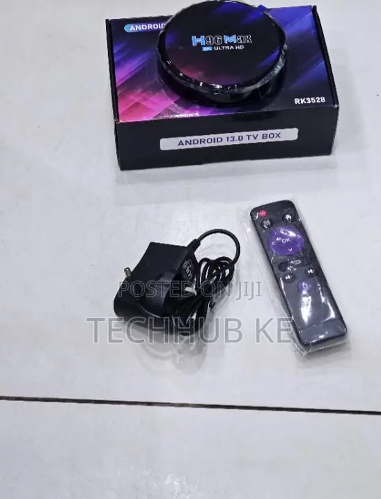 H96 Max Smart Tv Box 4gb 32gb With Fast Wifi Bluetooth 5.0