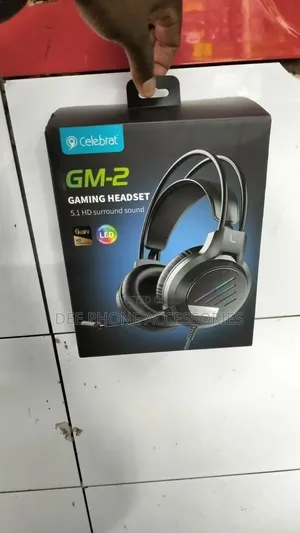 New Celebrat Gm 2 Wired Gaming Headphones