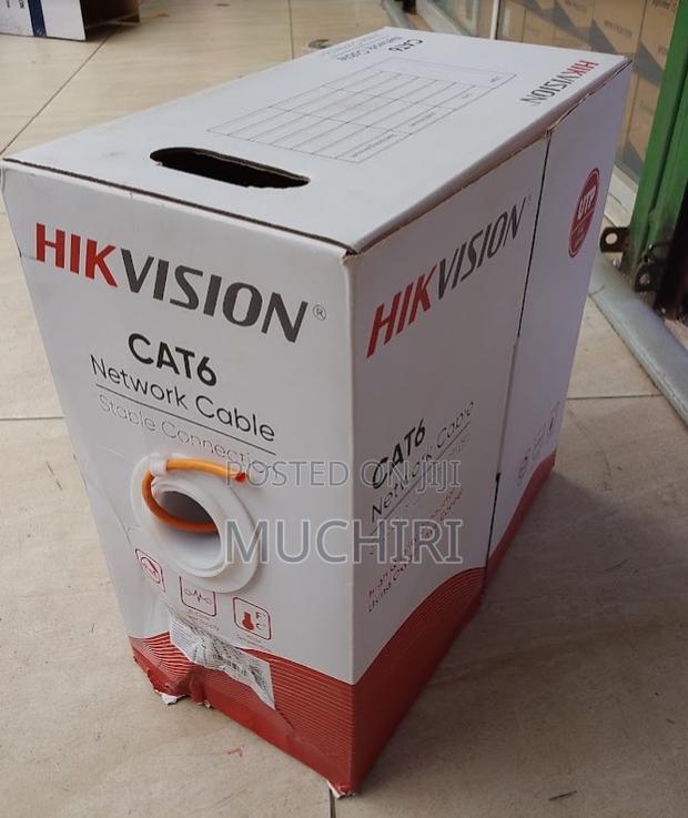 Hikvision Cat 6 Lan Cable (Pure Copper) - main view