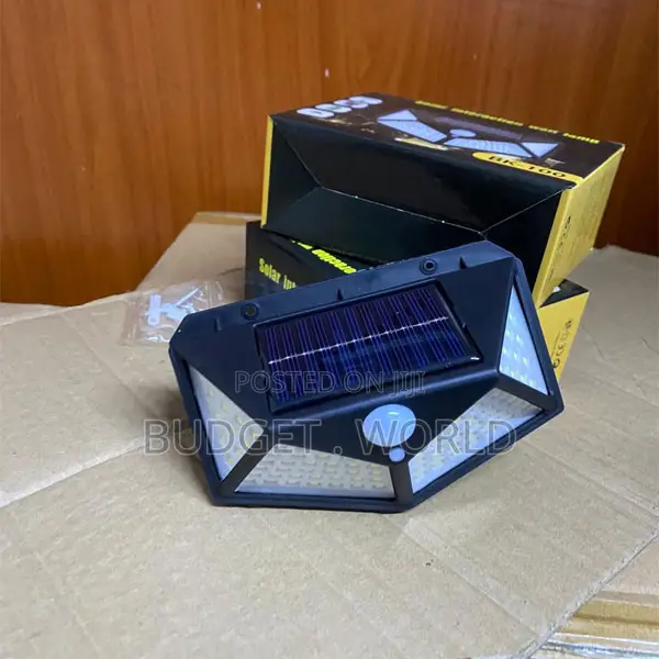 Bk100 Led Solar Wall Light – Automatic Dusk to Dawn Outdoor Lamp