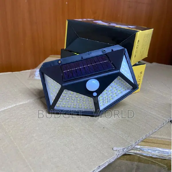 Bk100 Led Solar Wall Light – Automatic Dusk to Dawn Outdoor Lamp