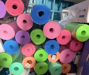 High-Density Exercise Fitness Mat – Multi-Color Workout Mat