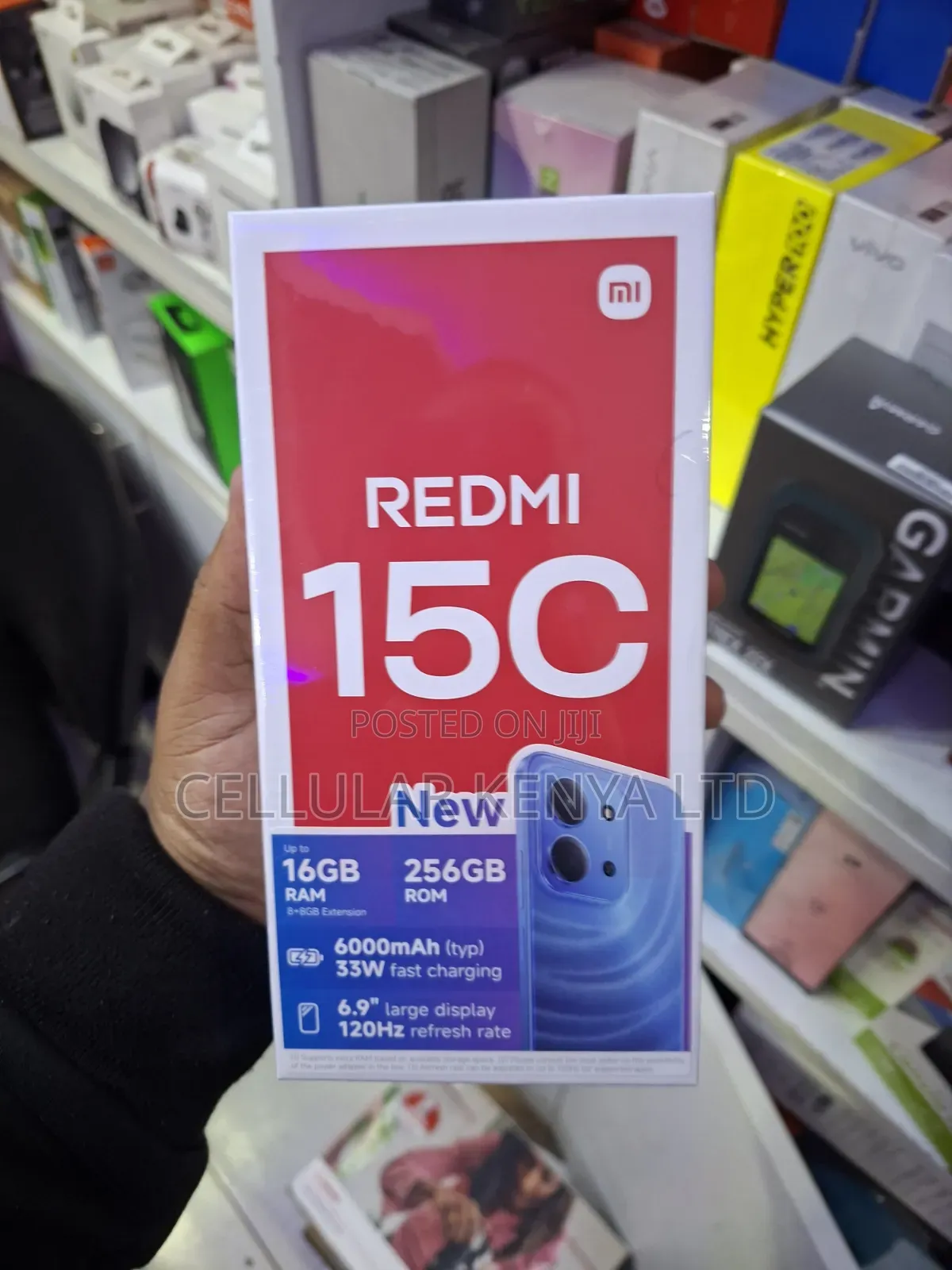 New Xiaomi Redmi 15C 4G 128 GB Black