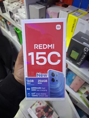 New Xiaomi Redmi 15C 4G 128 GB Black