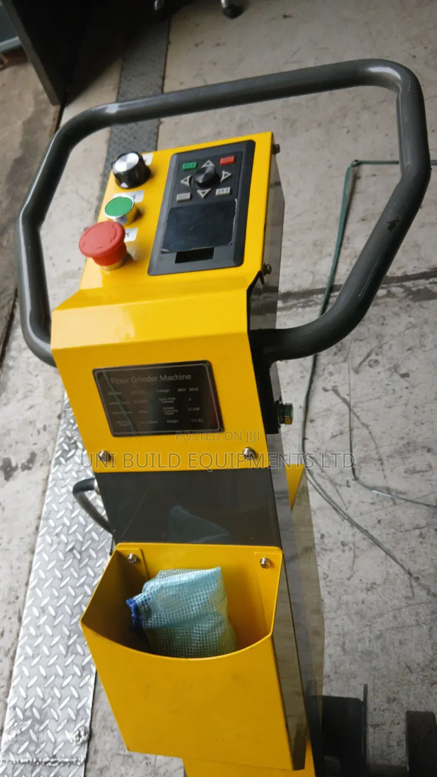 Floor Grinder With 3 Grinding Stones