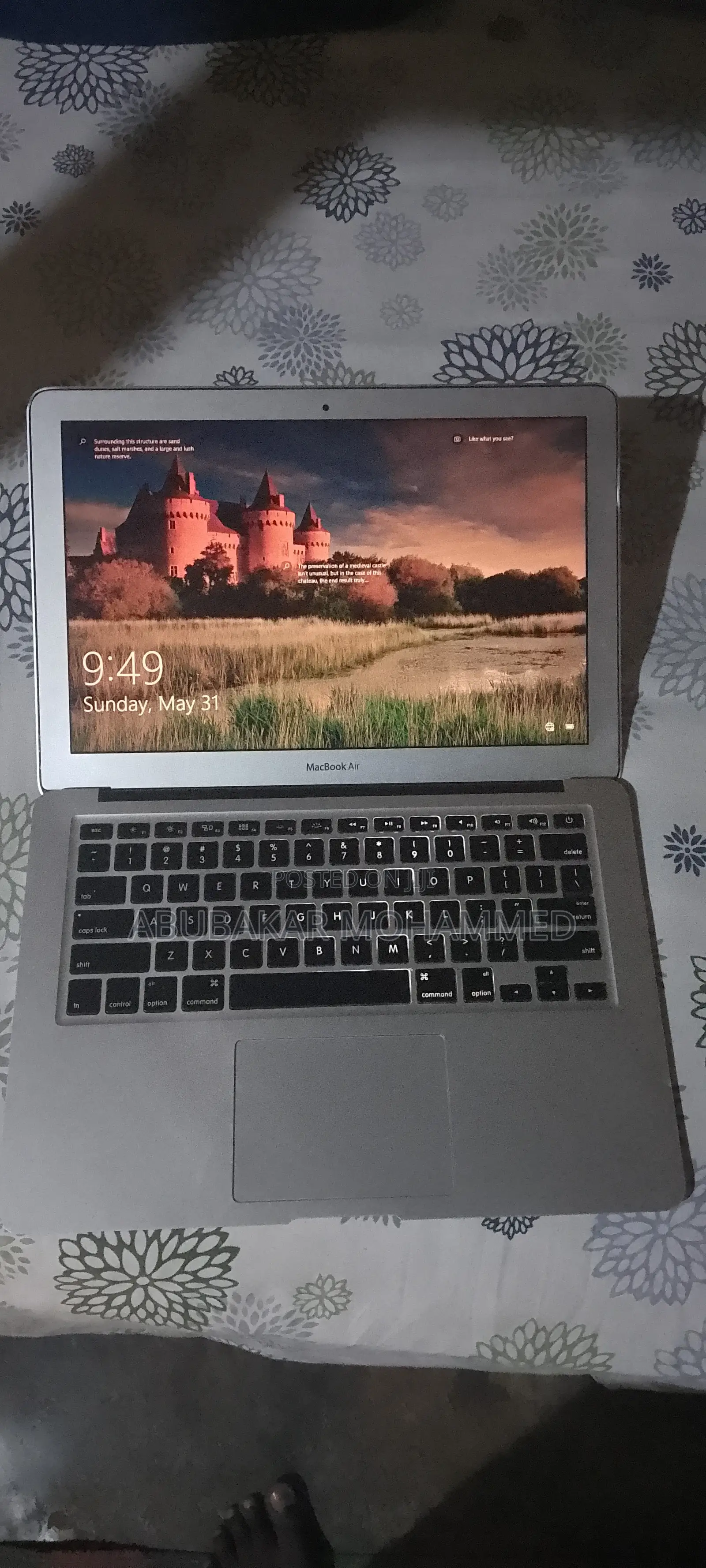 Laptop Apple MacBook Air 4GB Intel Core i5 SSD 128GB
