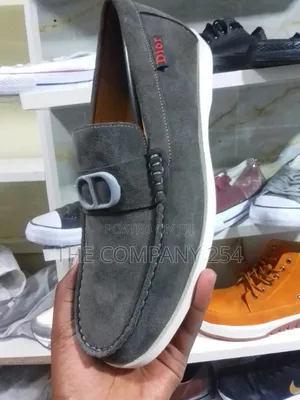 Quality Casual Leather Sued Lolo Piano Slip on Loafers Shoes