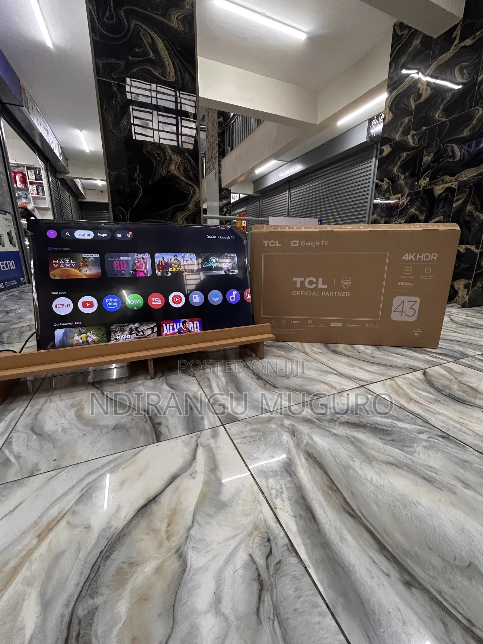 TCL 43inch Uhd Google Frameless Tv