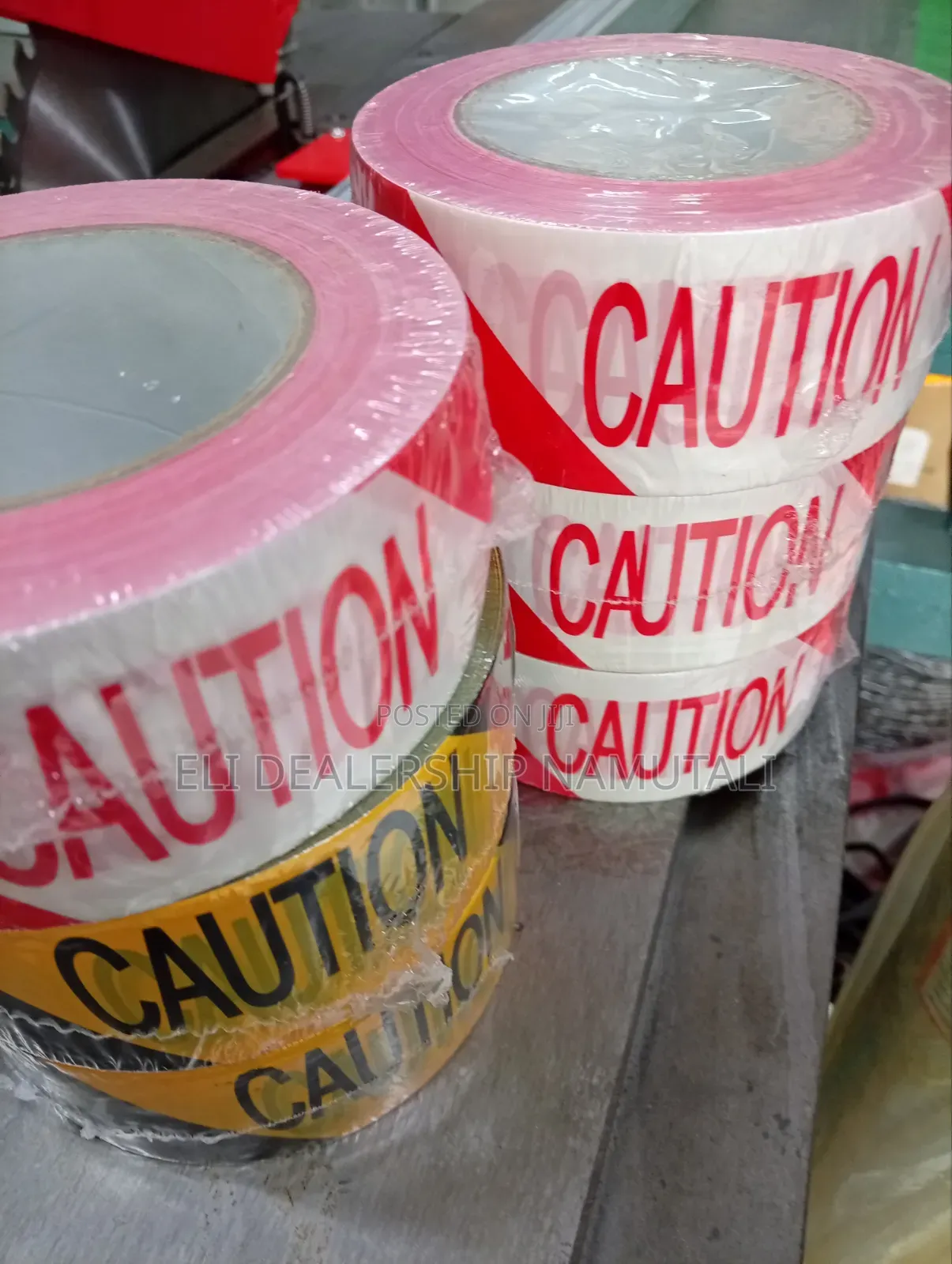 Strong Non-adhesive Caution Tape For Temporary Barriers