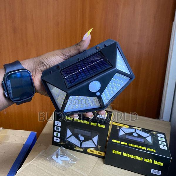 Bk100 All-Weather Solar Wall Security Light – Bright Led Outdoor Lamp