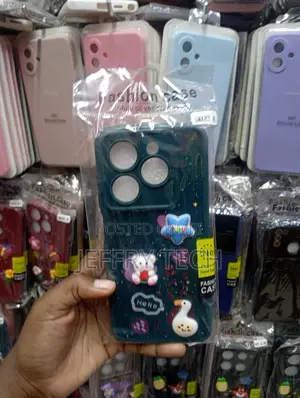 Infinix Smart 8glitter-Infused 3d Cartoon Charm Protective Phone Case