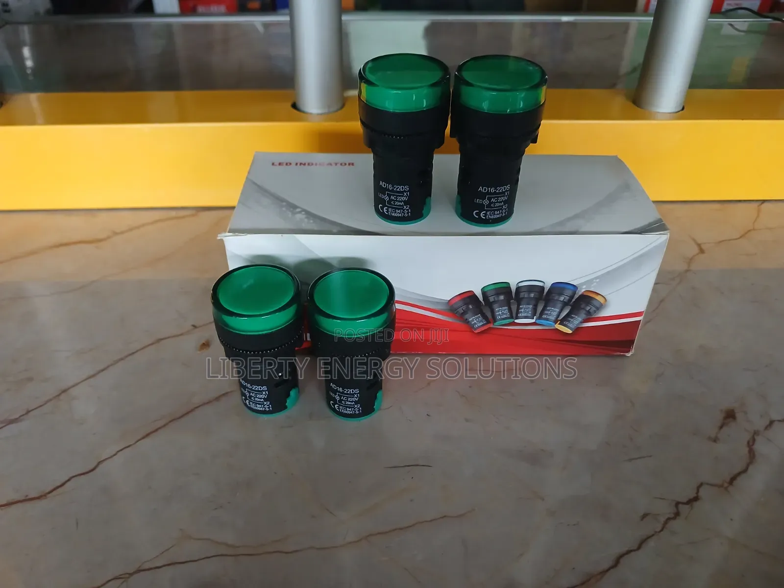 Led Lamp Indicator 240v Green