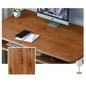 Computer Desk With Shelves, Wooden Office Desk With Storage Shelf