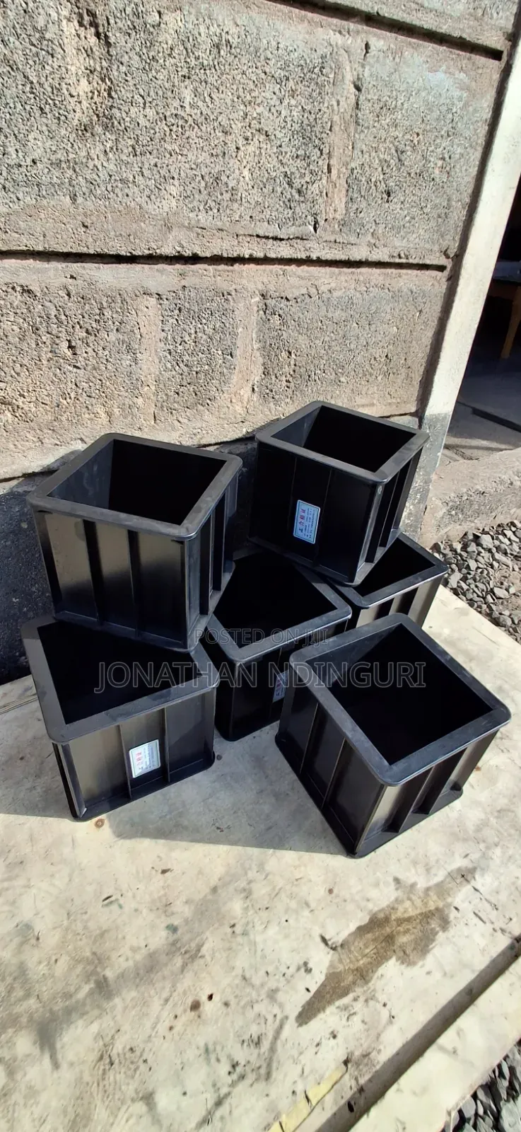Plastic Cube Moulds – Construction Testing Equipment