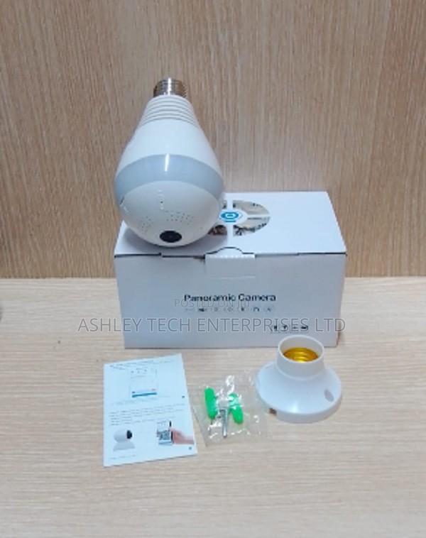 V380 2mp 1080p Smart Bulb Camera – Full Hd Panoramic CCTV - main view