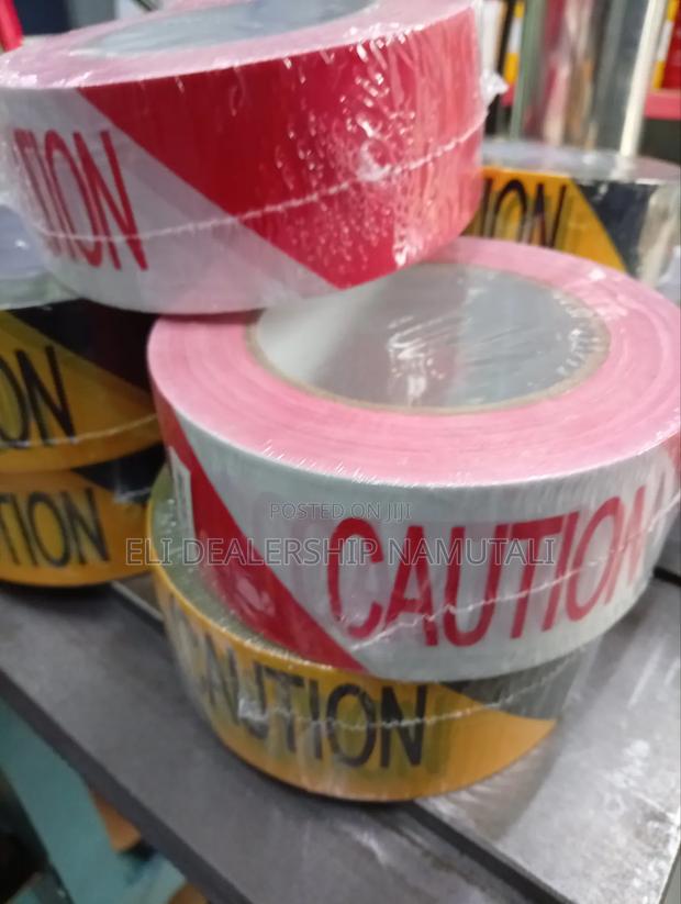 Safety Caution Tape Roll – Durable Hazard Warning Tape - thumbnail 2