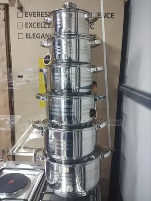 12 PCS Stainless Steel Cook Ware Set