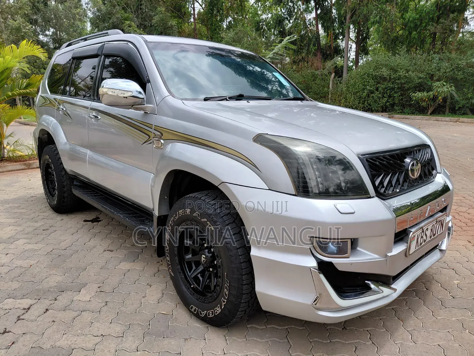 Toyota Land Cruiser Prado 2005 Silver