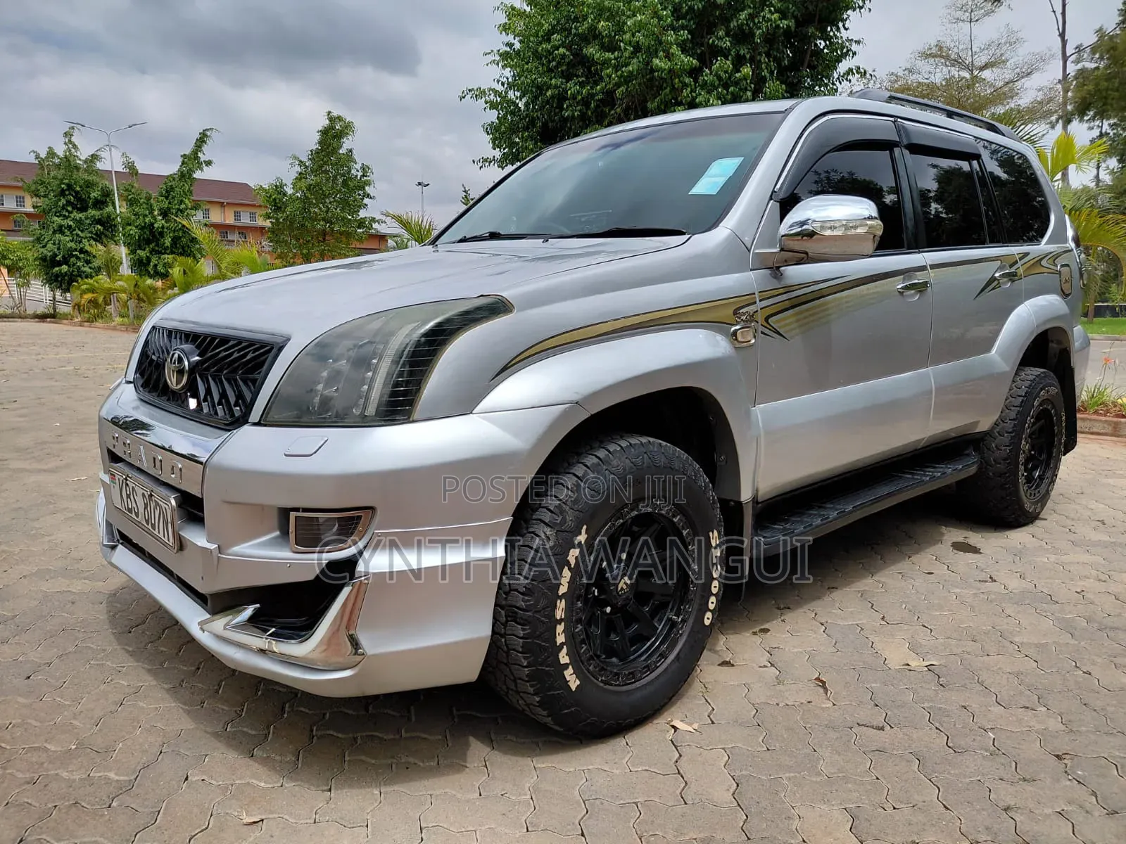 Toyota Land Cruiser Prado 2005 Silver
