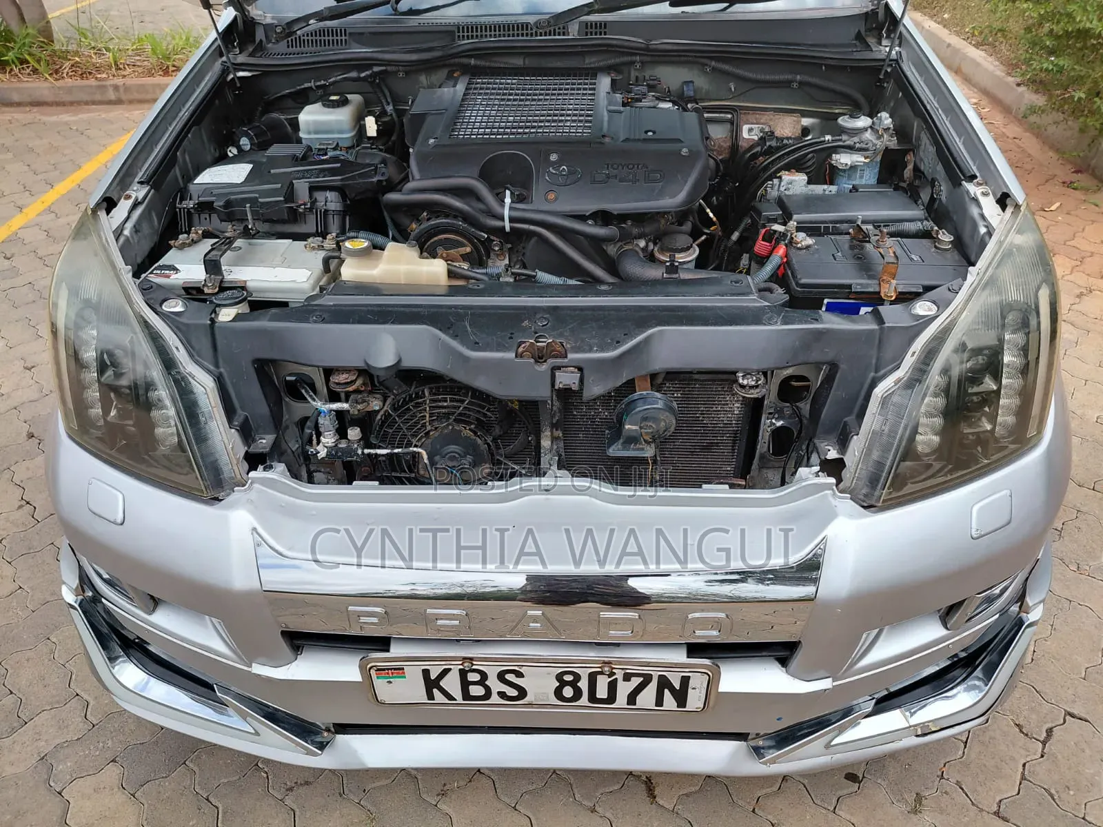 Toyota Land Cruiser Prado 2005 Silver
