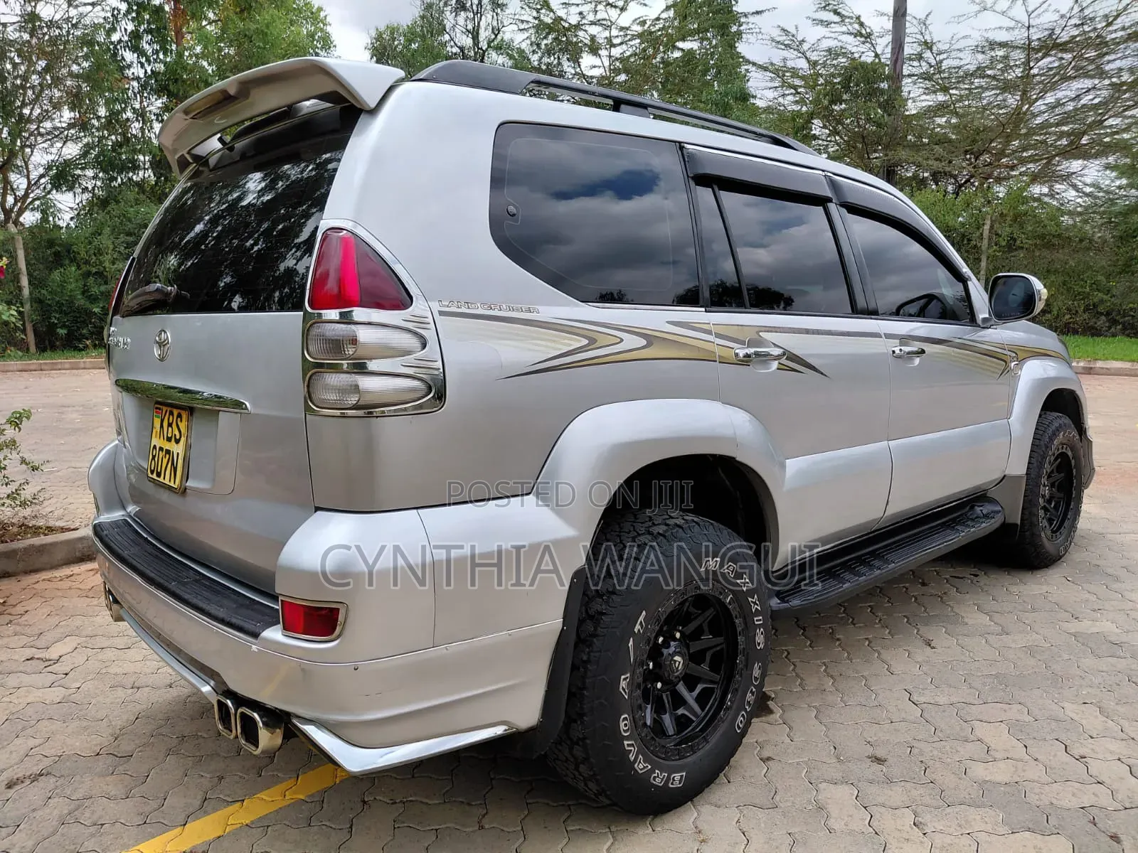 Toyota Land Cruiser Prado 2005 Silver