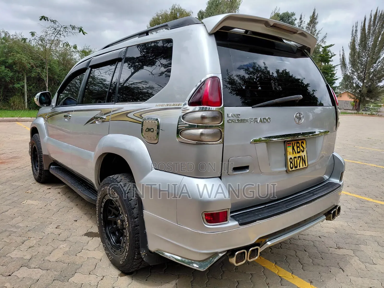 Toyota Land Cruiser Prado 2005 Silver