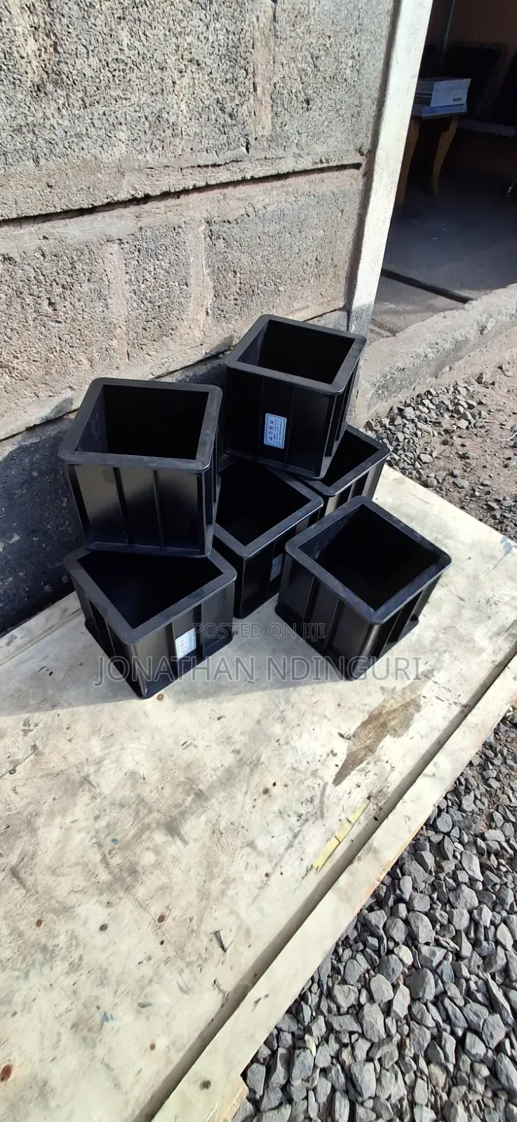 Plastic Cube Moulds for Concrete Samples