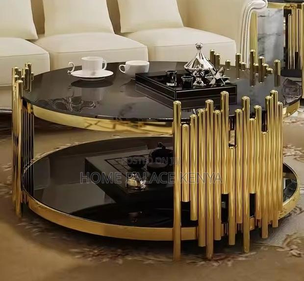 Centre Table: High End Versatile Double Deck Black Table - thumbnail 5