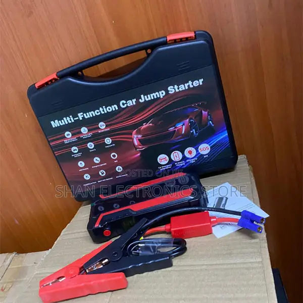 Strong Performance Car Jump Starter Kit, 80000ma With Air Compressorh