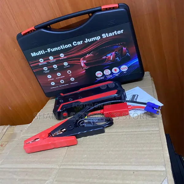 Strong Performance Car Jump Starter Kit, 80000ma With Air Compressorh