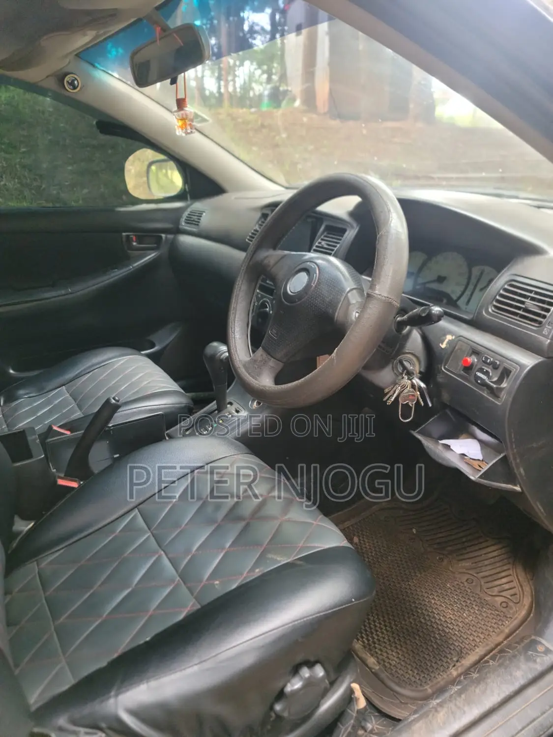 Toyota Corolla Fielder 2004 Black