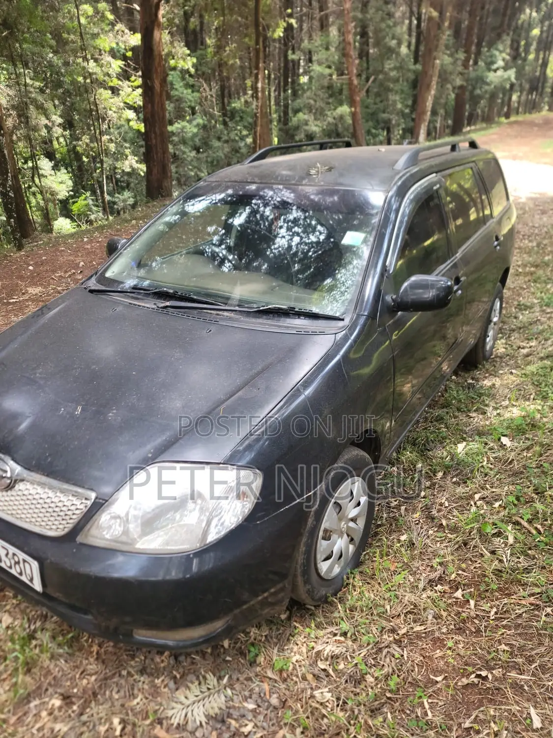 Toyota Corolla Fielder 2004 Black