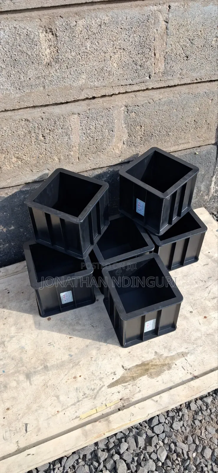 Plastic Concrete Cube Moulds