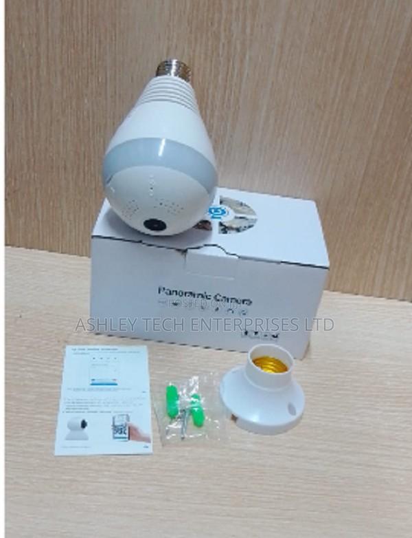 Smart V380 2mp Bulb Camera – Motion Detection Two-Way Audio