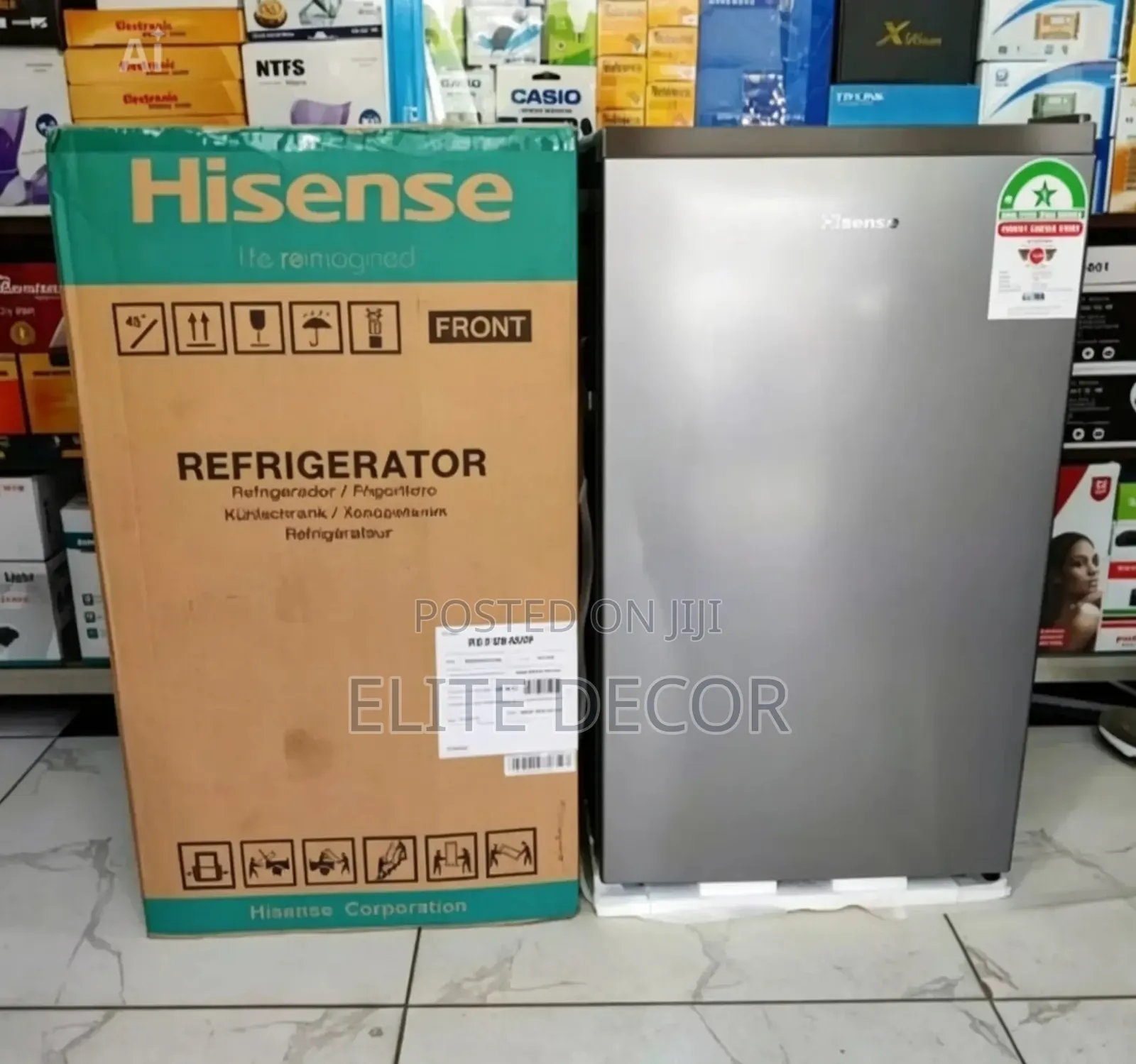 Hisense 94l Single Door Refrigerator Top Freezer
