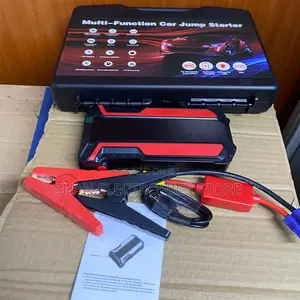 99800mahhigh-Capacity Portable Car Jump Starter Kit With Tyre Inflator