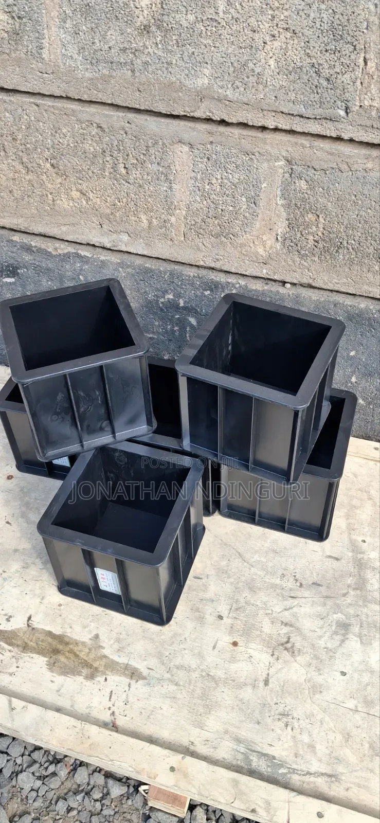 Plastic Concrete Cube Casting Equipment