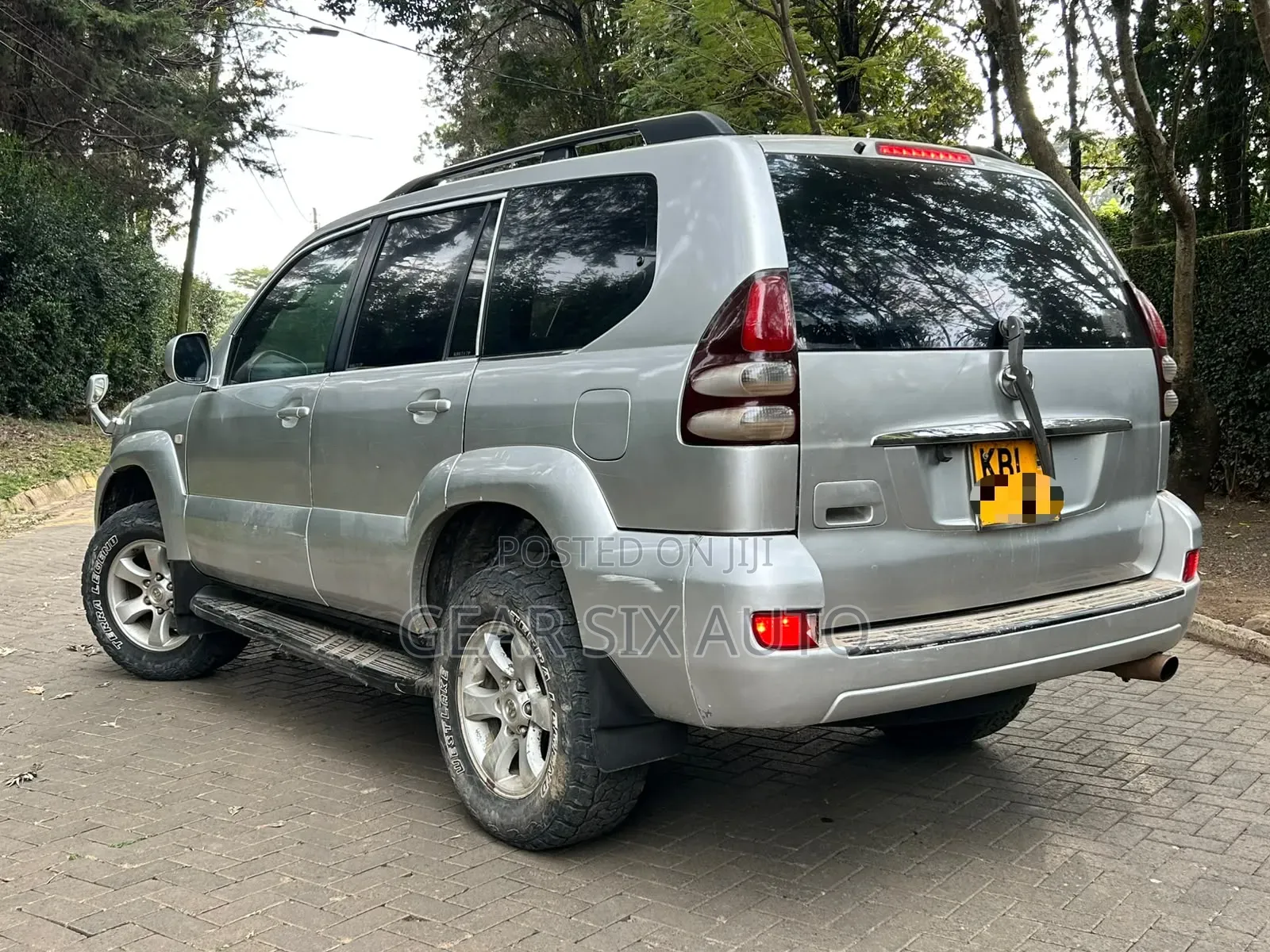 Toyota Land Cruiser Prado 2003 Silver