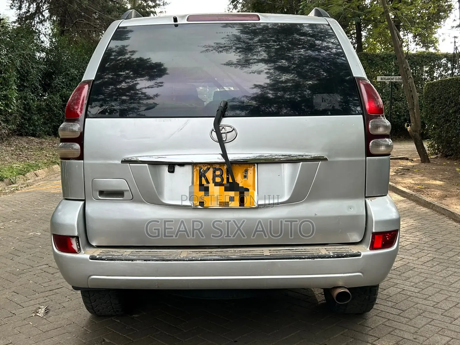 Toyota Land Cruiser Prado 2003 Silver