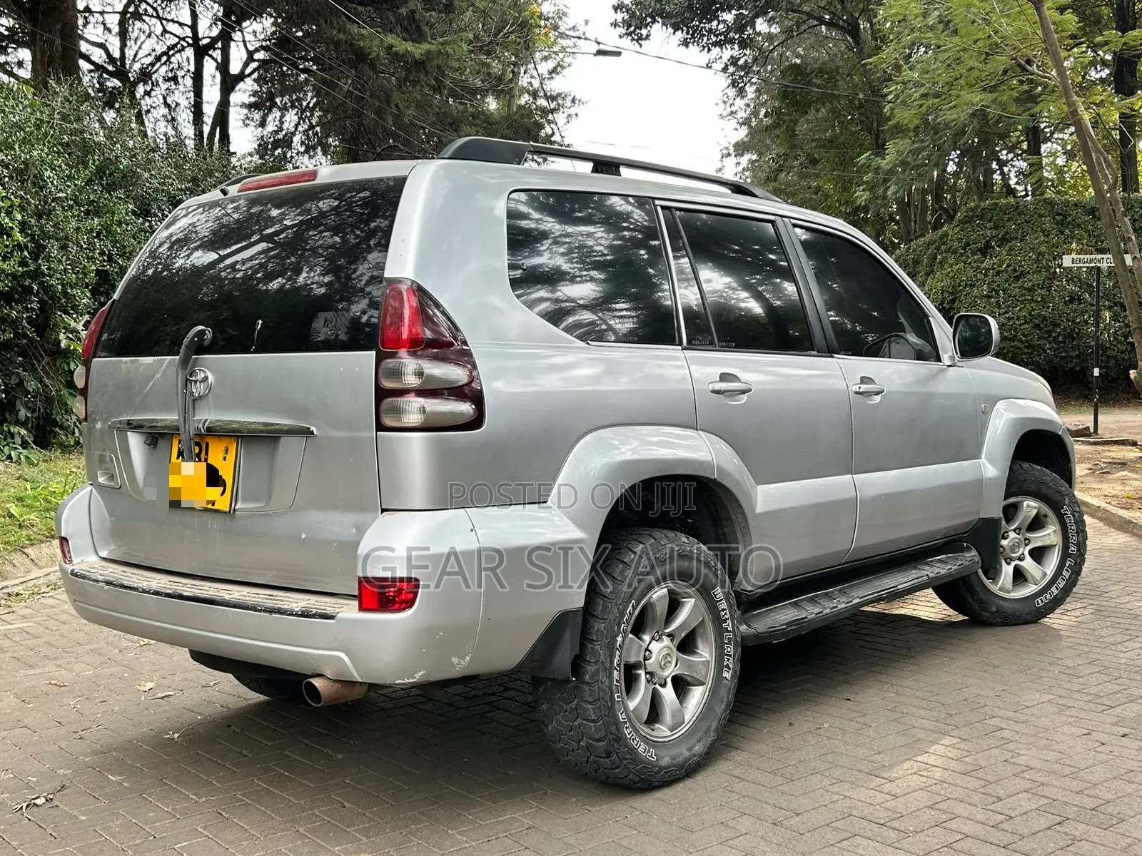 Toyota Land Cruiser Prado 2003 Silver