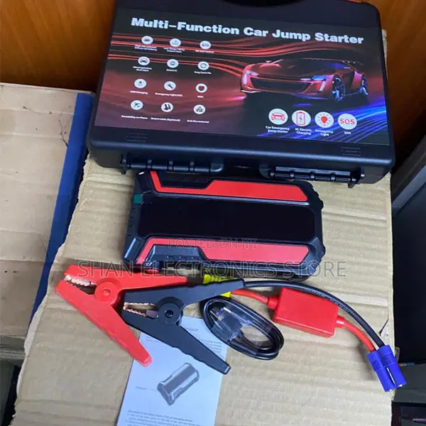 New Car Jump-Starter Kit With Air Compressor, */