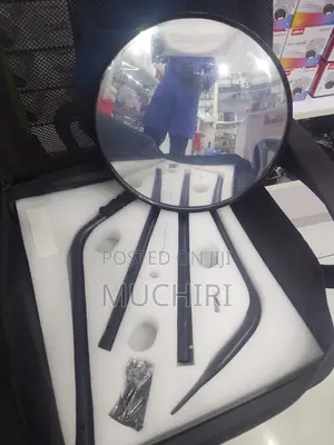 Circular Undersearch Mirror for Vehicle Inspection