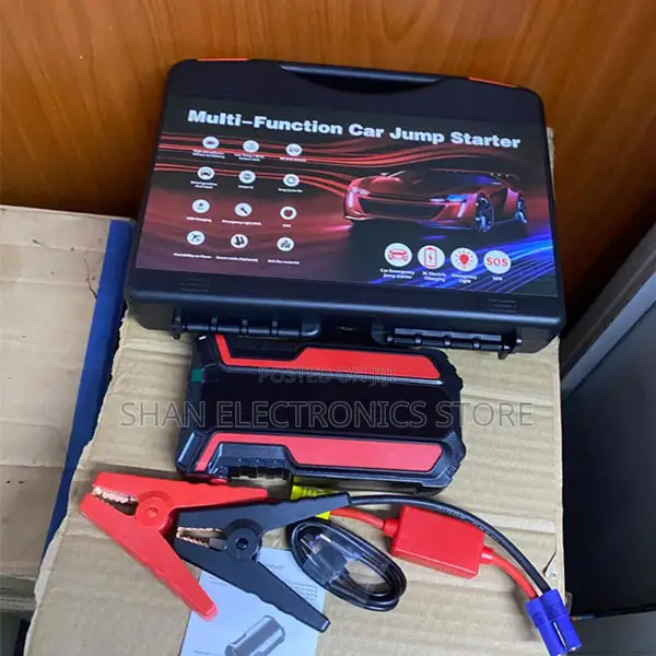 Emergency Led Light Power Bank Car Jump Starter Kit, 80000mah